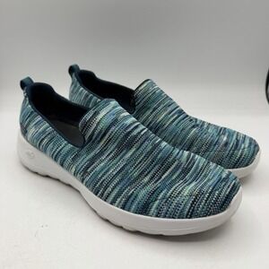 Skechers Go Walk Joy Shoes Womens‎ Sz 11 Aqua Blue Gen 5 Slip On Sneakers 15615